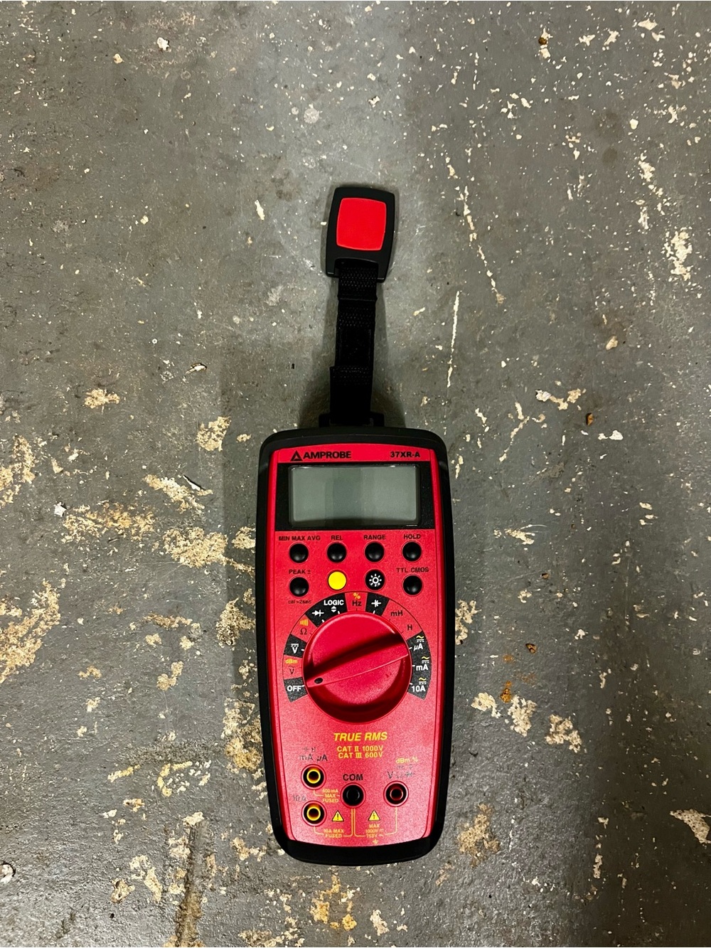 Red Digital Multimeter True RMS Handheld Tester - - Picture 3 of 3